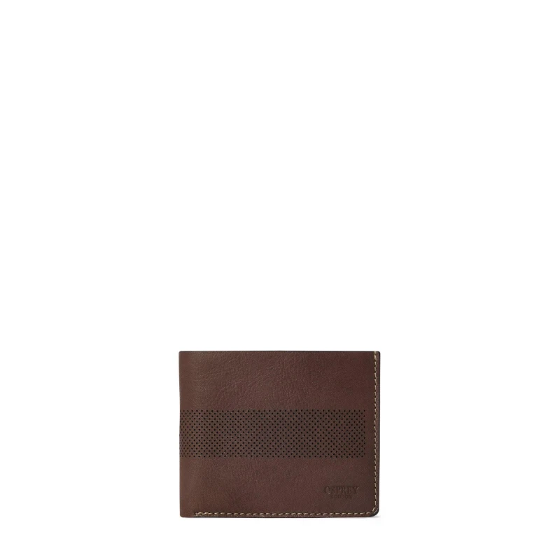 Image of Osprey London Osprey Arthur Billfold with Pocket Choc male One Size
