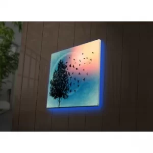 Image of 4040DACT-54 Multicolor Decorative LED Lighted Canvas Painting