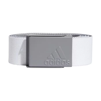 Image of adidas 2022 Golf Reversible Web Belt grey three - OSFM