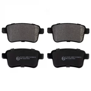 Image of Brake Pad Set 16897 by Febi Bilstein Rear Axle