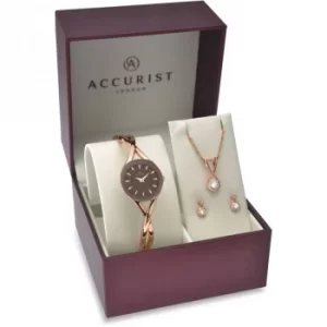 Image of Ladies Accurist Gift Set Watch