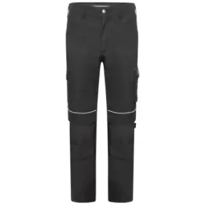Image of Trade Black Hybrid Stretch Trouser Regular D+26-38