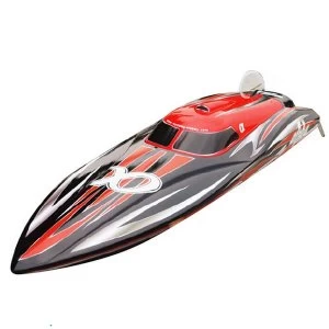 Image of Joysway Alpha Brushless Artr Red Racing Boat W/O Batt/Chrgr