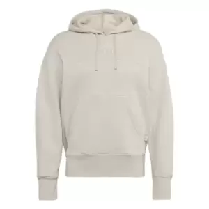 Image of adidas Studio Lounge Fleece Hoodie Mens - Grey