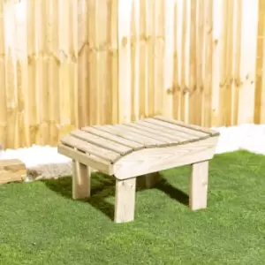 Image of Zest4Leisure Wooden Lily Foot Stool