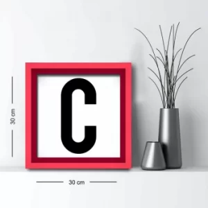 Image of 3030AHS-076k Multicolor Decorative Framed MDF Painting