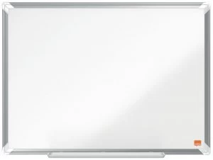 Image of Nobo Premium Plus Melamine Whiteboard 600x450mm
