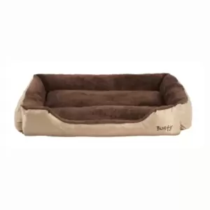 Image of Bunty Deluxe XX-Large Soft Dog Bed - Cream