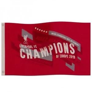 Image of Liverpool FC Champions Of Europe Flag