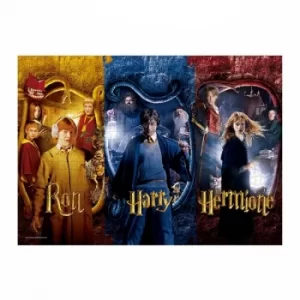Image of Harry Potter Jigsaw Puzzle Harry, Ron & Hermione