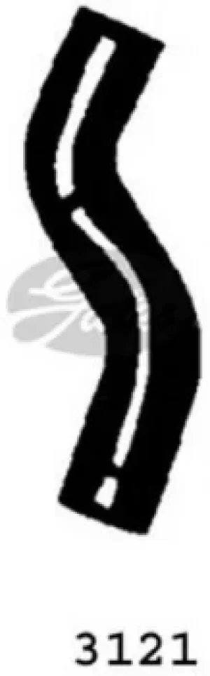 Image of Curved Radiator Hose Gates 3121