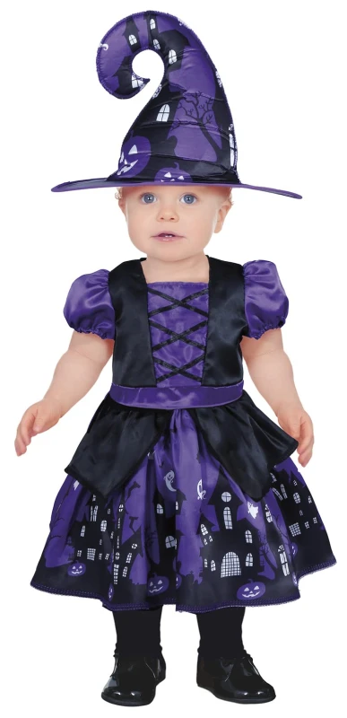 Image of Fiestas Guirca Fancy Dress Purple Witch 18 ? 24 Months, Black CLG-FG76107