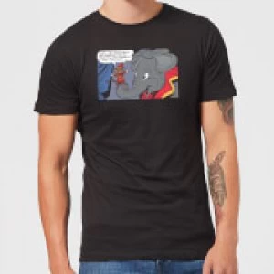 Image of Disney Dumbo Rich and Famous Mens T-Shirt - Black