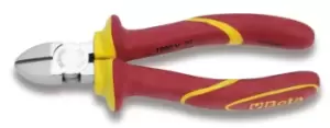 Image of Beta Tools 1082MQ VDE 1000V Insulated Diagonal Cutting Nippers 140mm 010820094