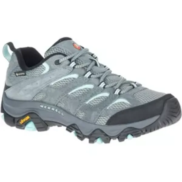 Image of Merrell Moab 3 GTX Hiking Shoes Womens Waterproof Hiking Shoes 4 (37) Grey 18705002240