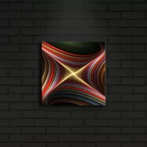 Image of 2828?ACT-1 Multicolor Decorative LED Lighted Canvas Painting