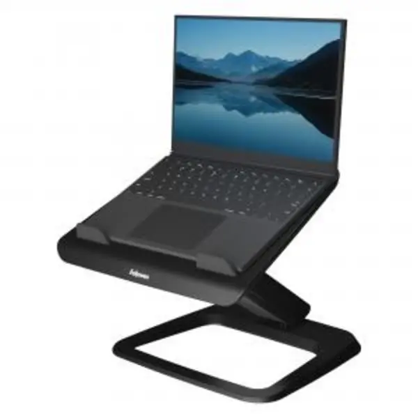 Image of Fellowes Fellowes Laptop Stand for Desk - Hana LT Laptop Stand for the Home and Office - Adjustable Laptop Stand with 3 Height Adjustments - Max Monit