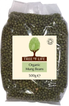 Image of Tree of Life Mung Beans - 500g x 6 (Case of 6)
