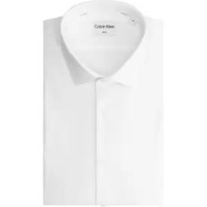 Image of Calvin Klein Structure Slim Shirt - White