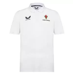 Image of Castore Samoa Polo Shirt Mens - White