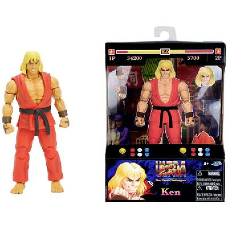 Image of JADA TOYS Jada Toys Street Fighter II Ken 6 figure 253252029