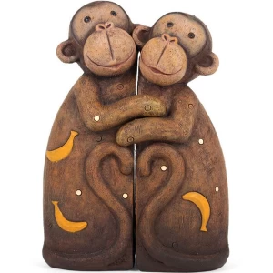 Image of Monkey Family Figure