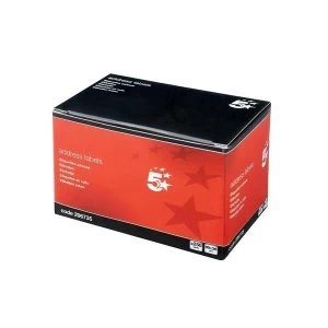 Image of 5 Star Office Address Labels 89x36mm on Continuous Roll White 250 Labels