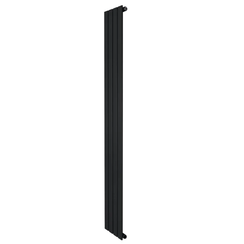 Image of Monstershop Flat Single Column Radiator - 1800 x 280mm - Black Unisex