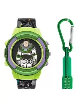 Image of Disney Buzz Lightyear Green Digital Watch & Torth Set