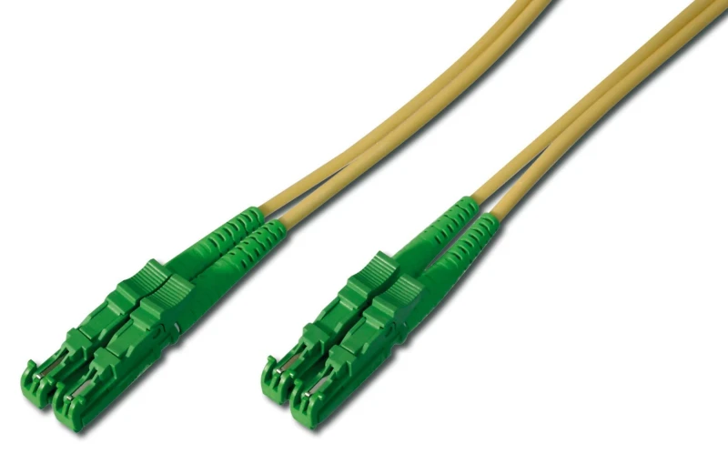 Image of Equip E2000/APC to E2000/APC Fiber Cable. SM. Duplex. 0.5m