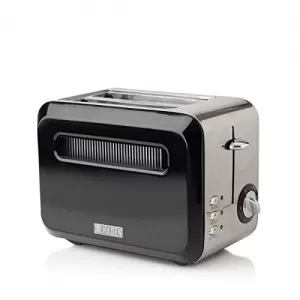 Image of Haden Boston 2 Slice Pyramid Toaster 183521 in Black