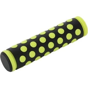 Image of ETC Smiley Face Grips 125mm Black/Yellow