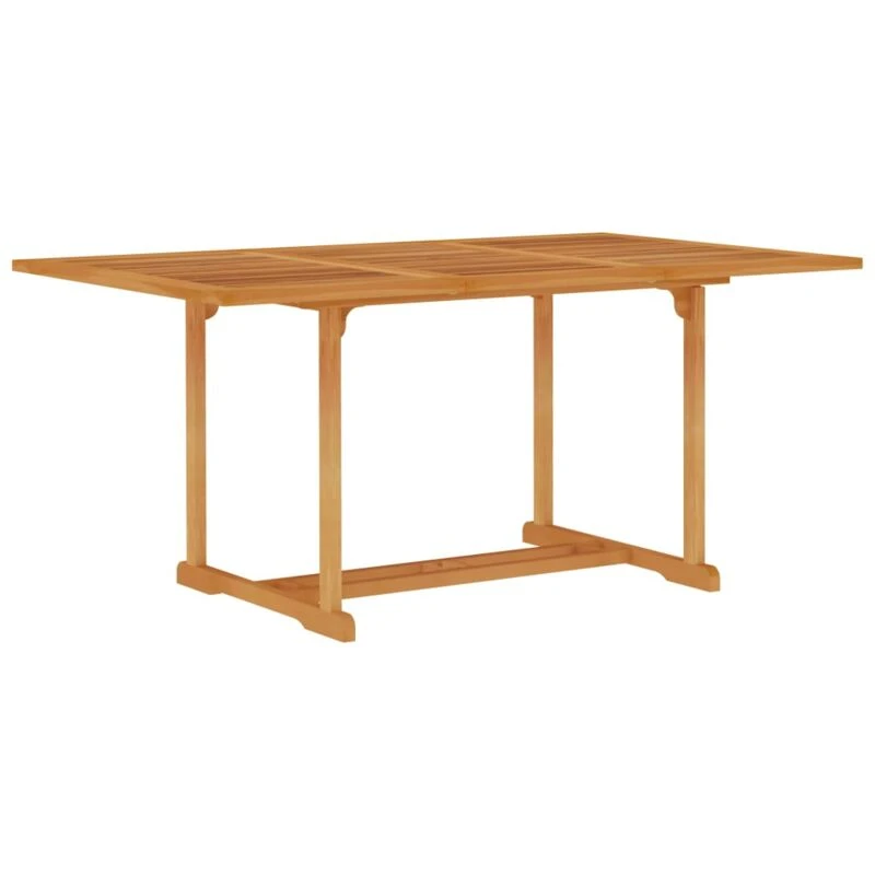 Image of VIDAXL Garden Table 150x90x75cm Solid Teak Wood Vidaxl 8720286182994