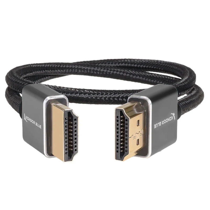 Image of Kondor Blue KB-HDMI16-BK HDMI cable 0.35 m HDMI Type A (Standard) Blac