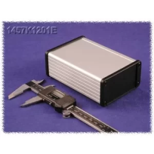 Image of Hammond Electronics 1457J1201EBK 1457J1201EBK Universal enclosure 120 x 84 x 28.5 Aluminium Black