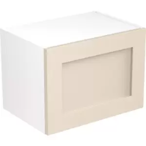 Image of Kitchen Kit Flatpack Shaker Kitchen Cabinet Wall Bridge Unit Ultra Matt 500mm in Cashmere MFC