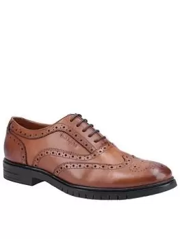 Image of Hush Puppies Hush Puppie Santiago Brogue Shoe, Tan, Size 7, Men