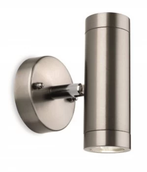 Image of LED 1 Light Outdoor Wall Light Stainless Steel IP44