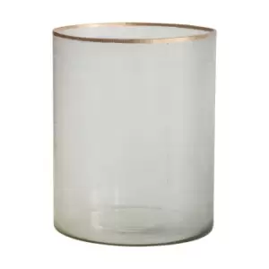 Image of Crossland Grove Helms Hurricane Vase Clear 205X205X255Mm Clear