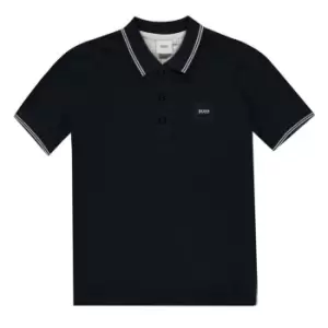 Image of Boss Short-sleeved polo shirt - Blue