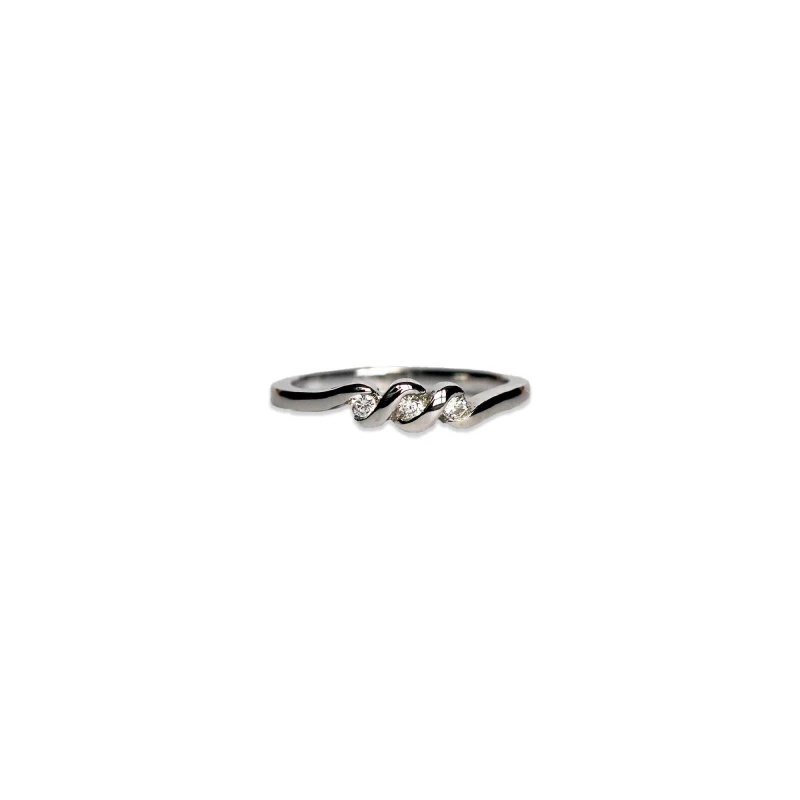 Image of Espree Sterling Silver CZ Ring Silver unisex O