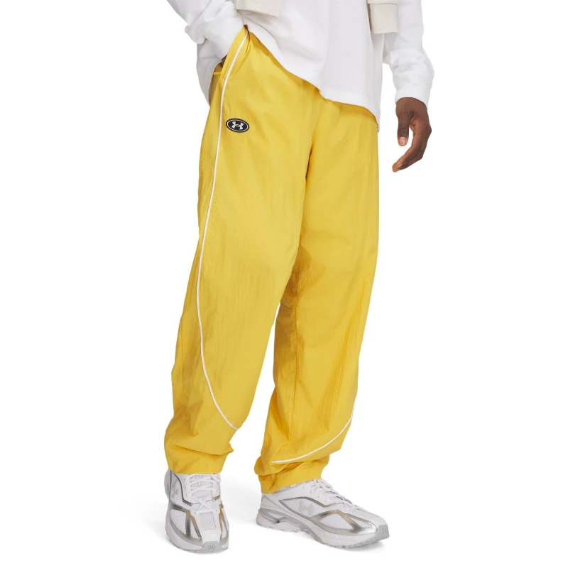 Image of Under Armour Mens Performance Tracksuit Bottoms Yellow male S