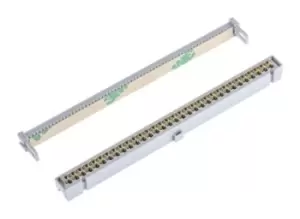 Image of 3M 64-Way IDC Connector Socket for Cable Mount, 2-Row