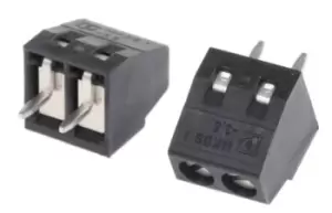 Image of Phoenix Contact MKDS 1/ 2-3.5 HT BK PCB Header, 3.5mm Pitch