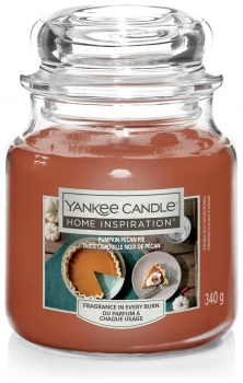 Image of Yankee Candle Medium Single Wick Jar Candle - Pumpkin Pie