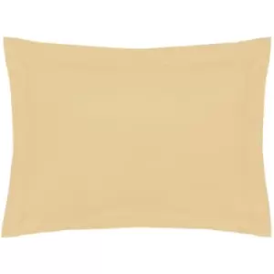 Image of Belledorm 200 Thread Count Egyptian Cotton Oxford Pillowcase (One Size) (Papyrus) - Papyrus