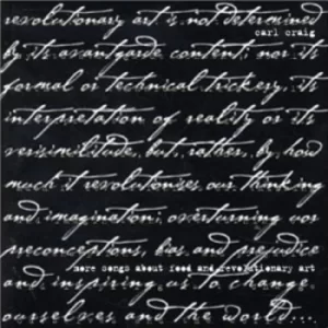 Image of More Songs About Food and Revolutionary Art by Carl Craig CD Album
