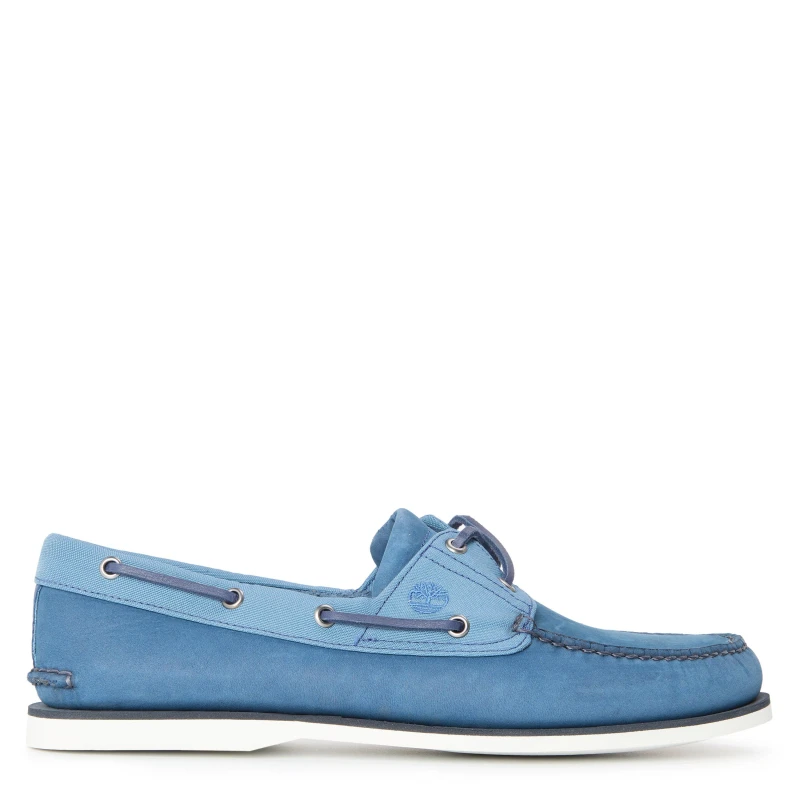 Image of Timberland Mens Boat Shoe Dark Green Boat Shoes Dk Blue Nubuck male 6.5 (40)