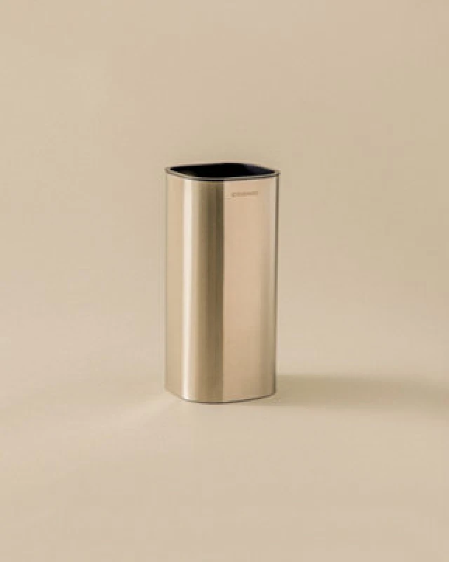 Image of Cosmic Toothbrush Holder, Bathroom Tumbler, Stainless Steel, Brushed Chrome, Nea Collection