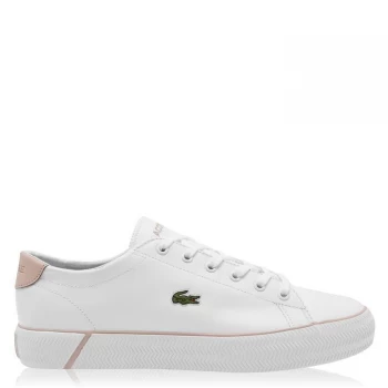 Image of Lacoste Gripshot Trainers - White/Pink